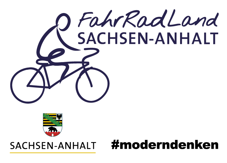 Kombi Logo FahrRadLSA DachmarkeLSA 4c RGB weiße Fläche