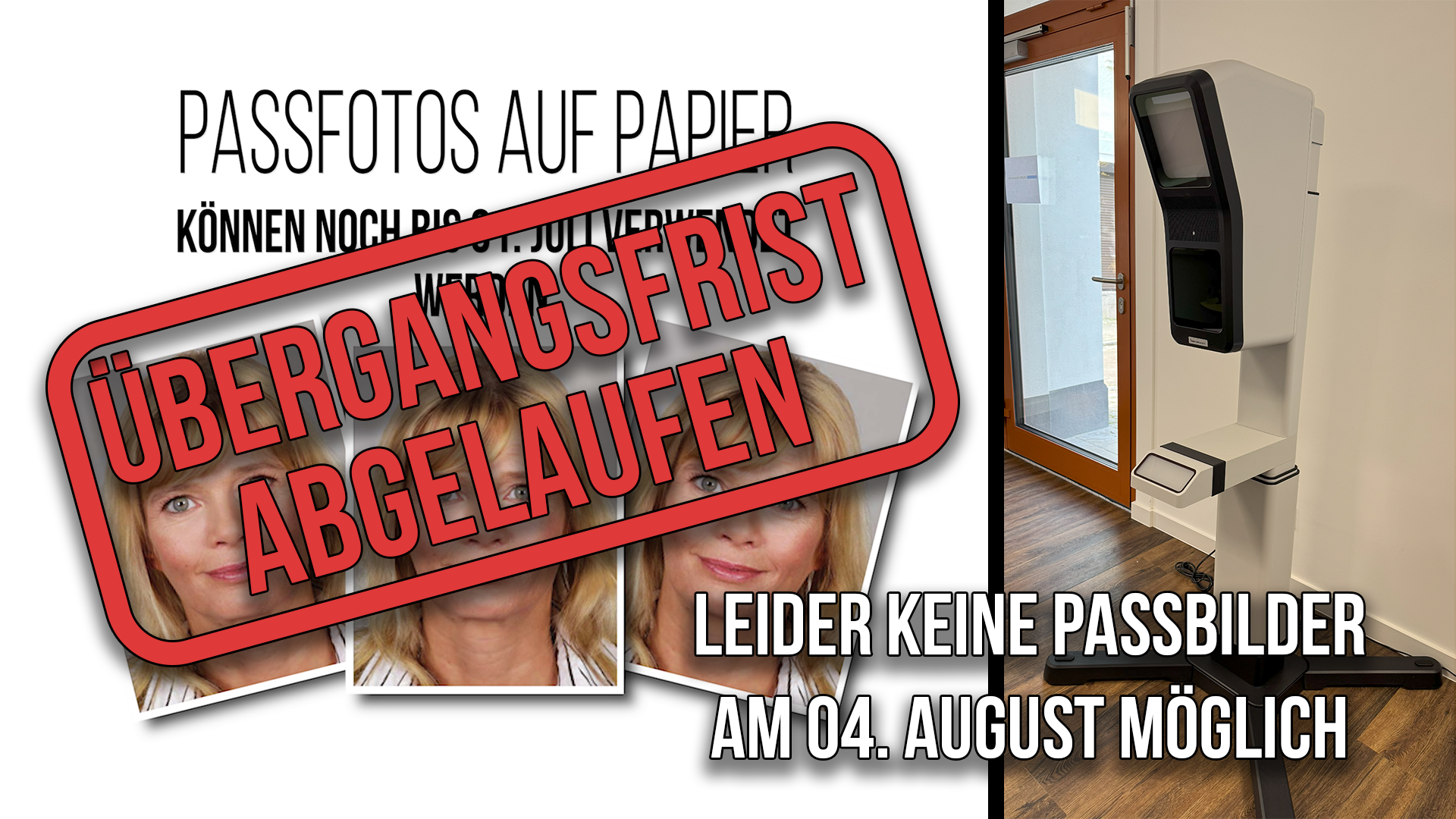 bergangsfrist abgelaufen passbilder nicht m glich 4 august © Stadt Lützen/Rodriguez