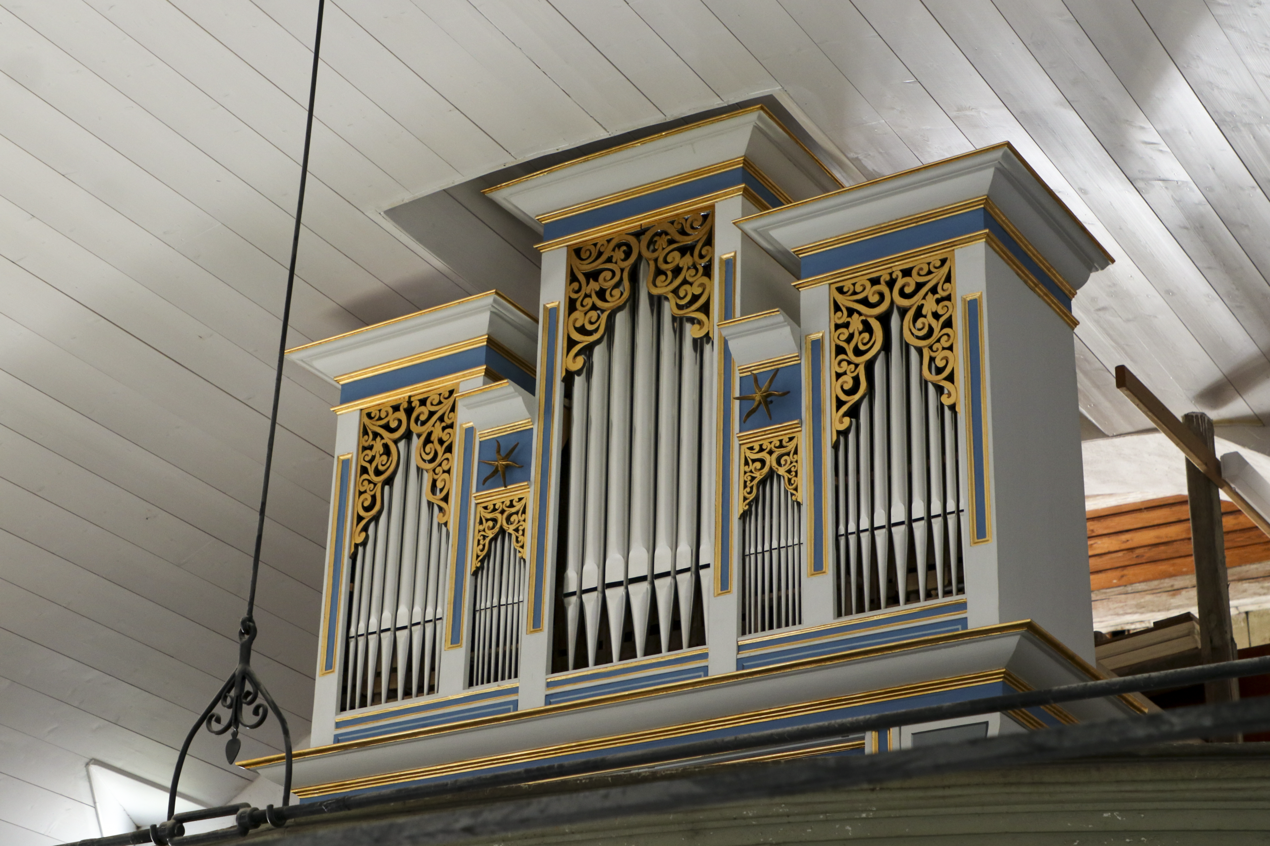 Orgel in der Kirche St. Gangolf in Muschitz © Stadt Lützen/Rodriguez