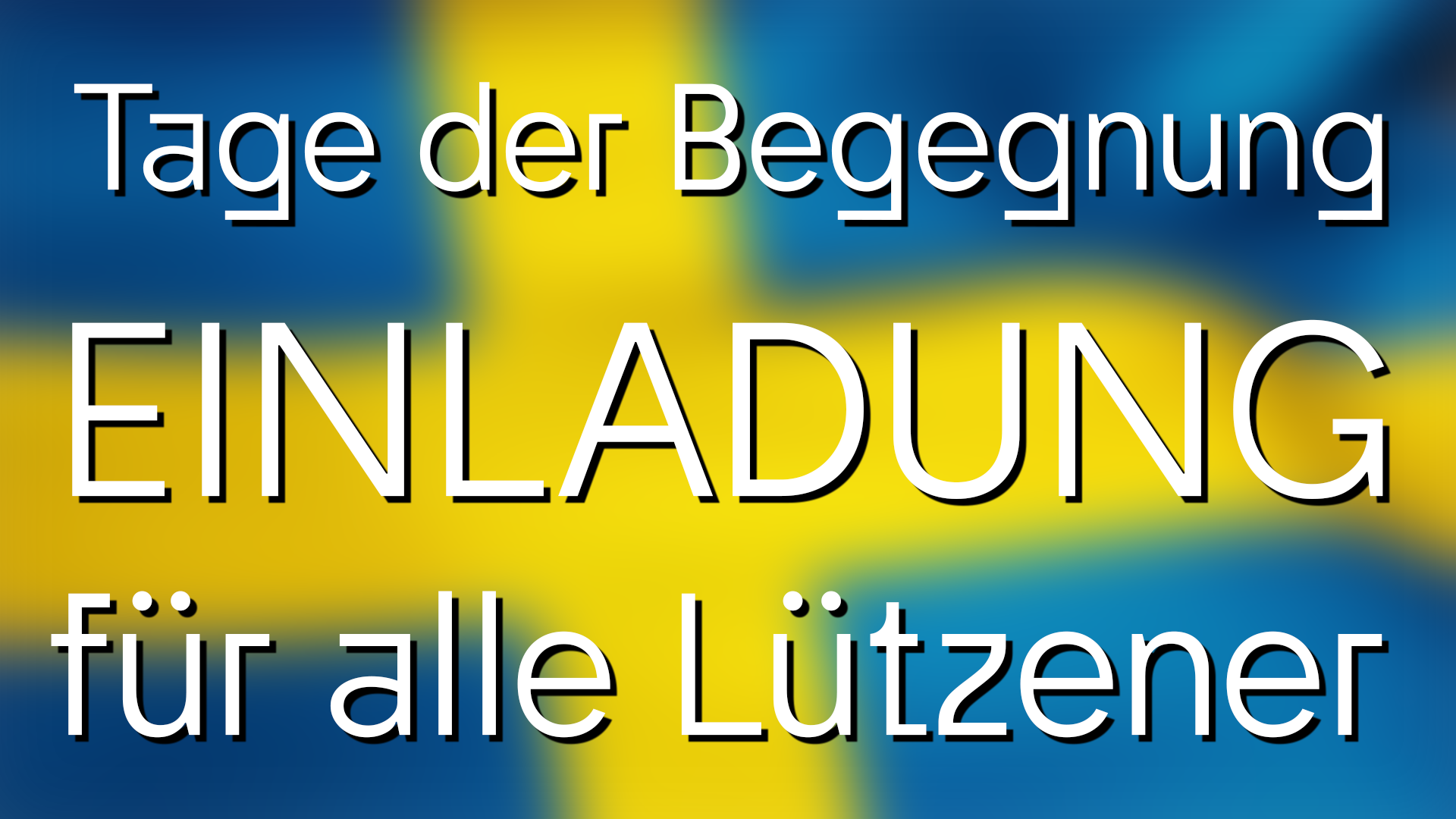 webbanner einladung tage der begegnung