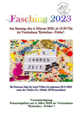 Fasching 2023