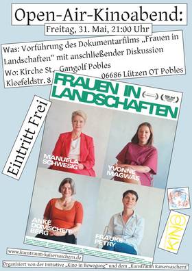 xPostkarteGestaltung Frauen in Landschaften