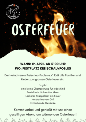 Osterfeuer HV Kreipo