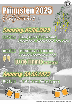 Pfingsten Plakat 2025