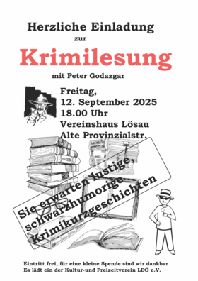 Einladung Krimi