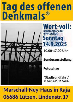 Tag des o Denkmals