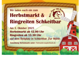 Flyer Herbstmarkt 2025