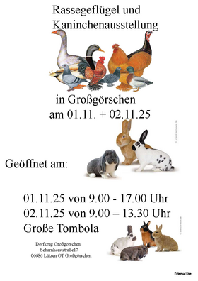 Plakat Großgörschen 2025