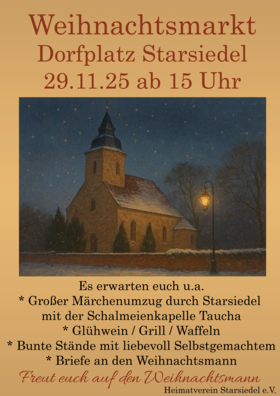 Weihnachtsmarkt Starsiedel