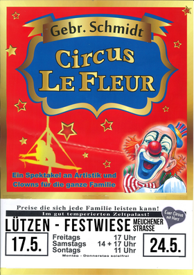 Plakat Le Fleur Lützen