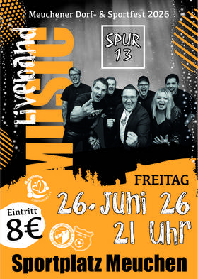 Plakat Liveband Spur13 A5 Amtsblatt (3)