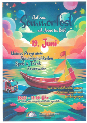 Plakat Sommerfest Kita 1