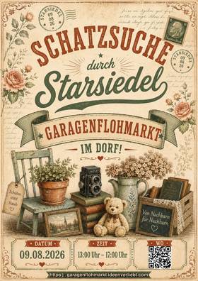 Garagenflohmarkt Starsiedel