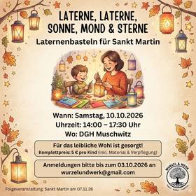 Laternenbasteln Muschwitz