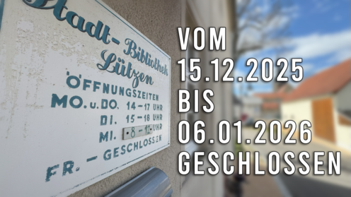 webseite bibliothek dezember 2025 januar 2026 geschlossen