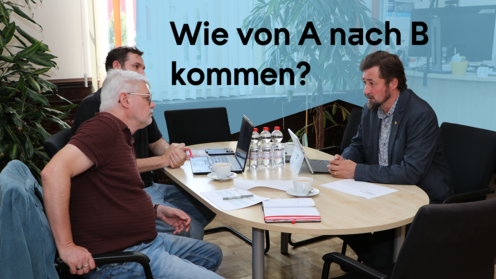 webbanner wie von a nach b kommen