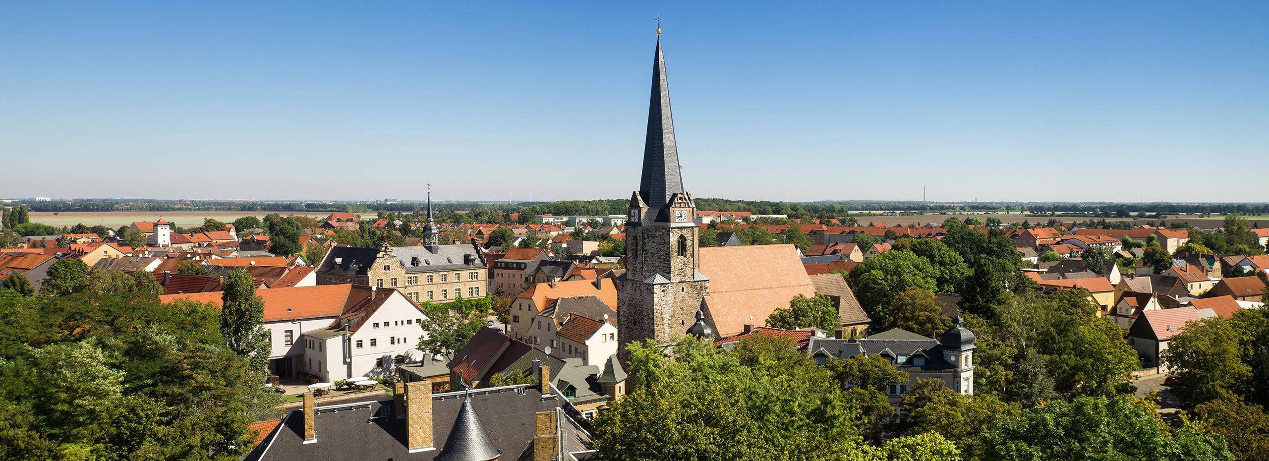 Blick auf Lützen